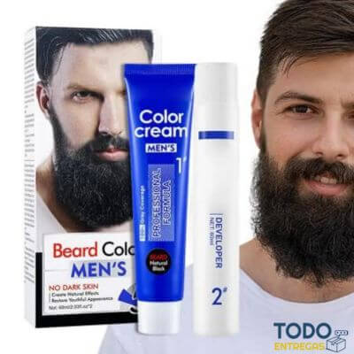 BEARDDEFINE™ - TINTE HERBAL PARA REALZAR LA BARBA 🔥 LLEVATE EL 2do DE REGALO 🎁