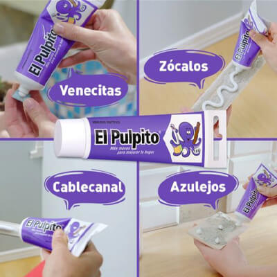 Adhesivo El pulpito®-¡Pega y Adhiere! Solución Inmediata para Reparaciones en Casa🛠️🐙✨